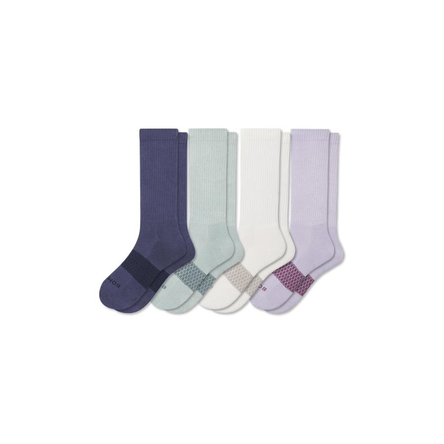 Women's Solids Calf Sock 4-Pack K6
