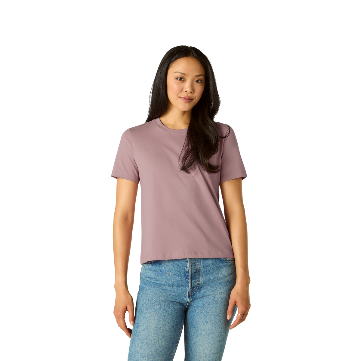 Women's Pima Cotton Crew Neck T-Shirt