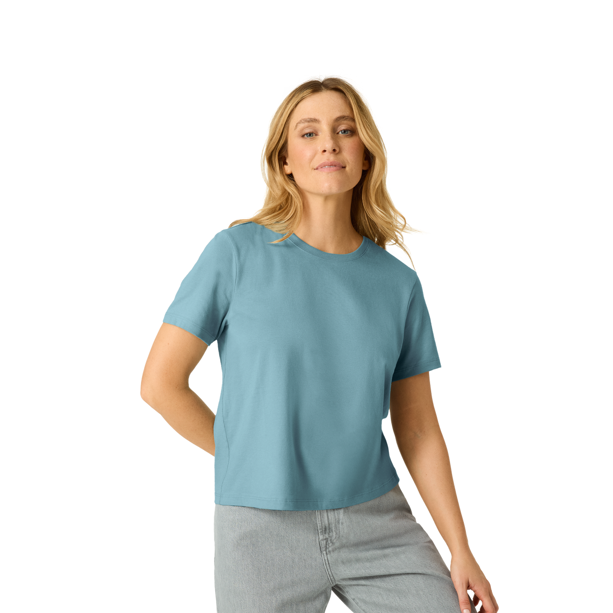 Women's Pima Cotton Crew Neck T-Shirt